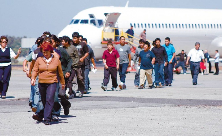 En recta final de año 15 personas originarias de Tuxtepec fueron deportadas de Estados Unidos