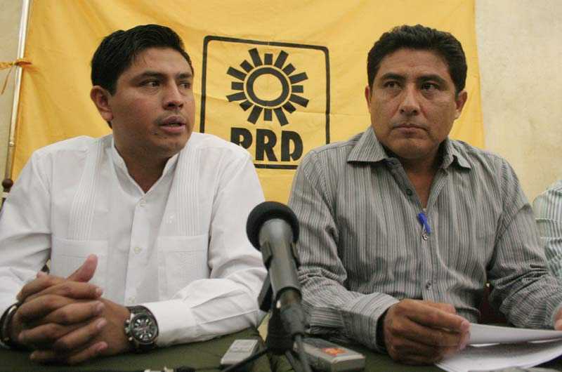 Tribus de Amador Jara al interior del PRD rechazan a Corpus y denuncian intromisión de URO en proceso interno