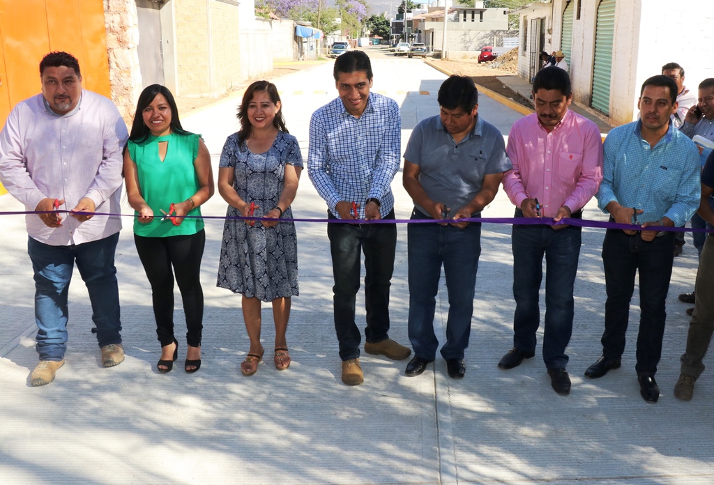 ALJ fortalece infraestructura urbana en colonias de Xoxocotlán