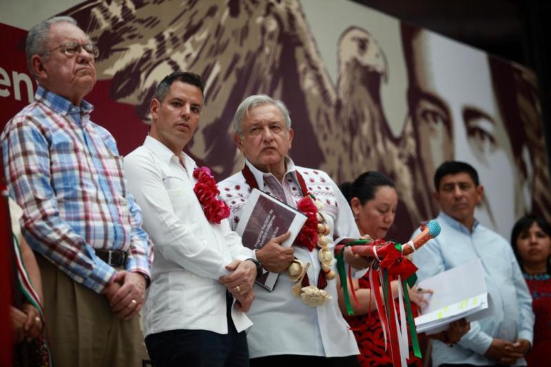 Acompañará Murat a AMLO a Guelatao el 21 de marzo por natalicio de Juárez