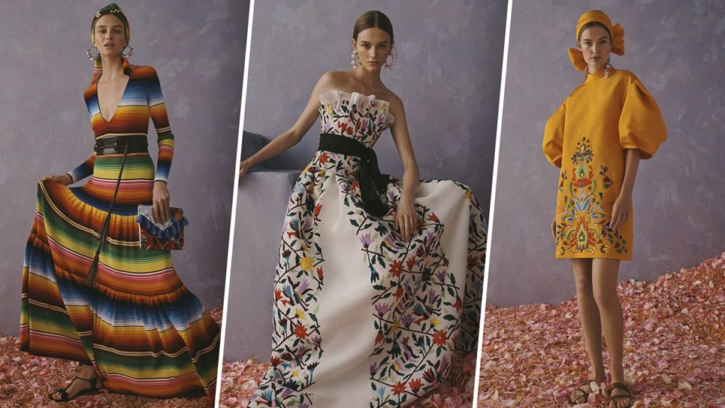 Analiza INPI interponer acciones legales contra la diseñadora Carolina Herrera por plagio de bordados indígenas