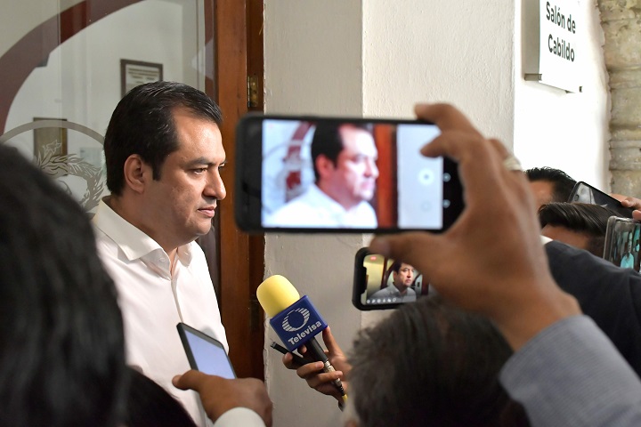 Guardia Nacional llega a la ciudad de Oaxaca para fortalecer la seguridad: Oswaldo García