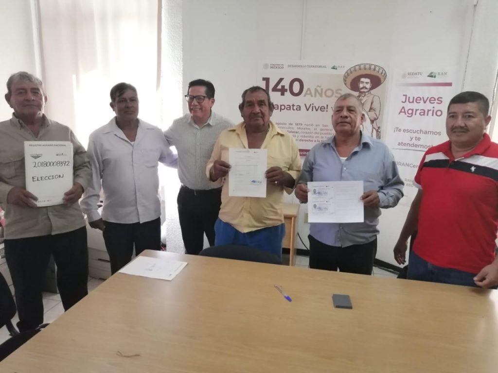 Después de 30 años  validan registro de Comisariado  de Bienes Comunales en San Blas