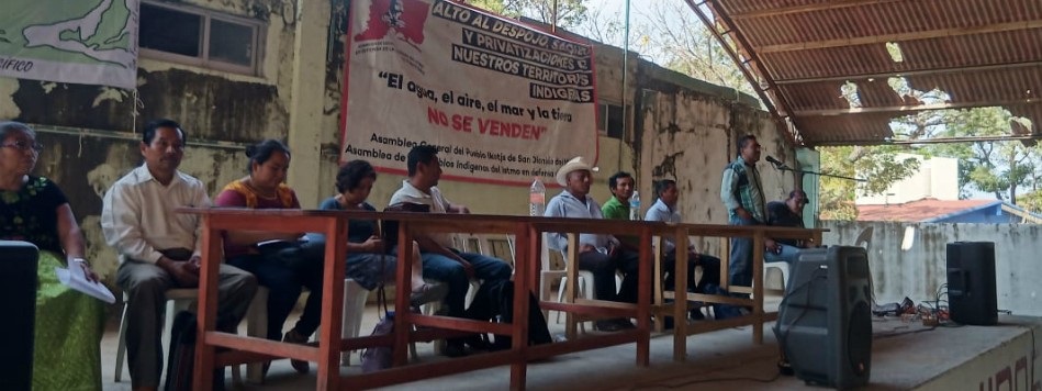 Conmemora San Dionisio del Mar , ocho años de lucha contra proyectos extractivos