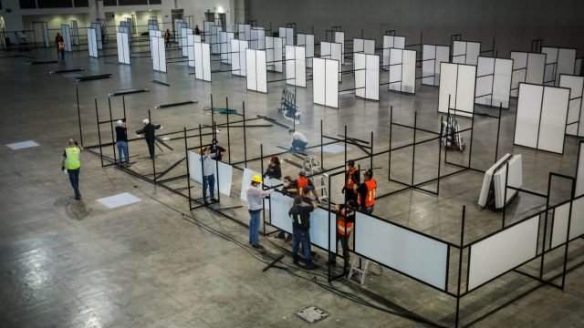 Anunció gobierno de oaxaca instalación de Hospital Móvil con 50 camas e inversión de 16 mdp por emergencia de Covid-19