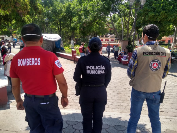 Bomberos y PC de Huajuapan en cuarentena, tras dar positivo a Covid-19 un elemento de la corporación