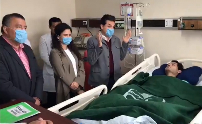 En riesgo atención medica del becario Pedro Lezama, STPS pidió suspensión