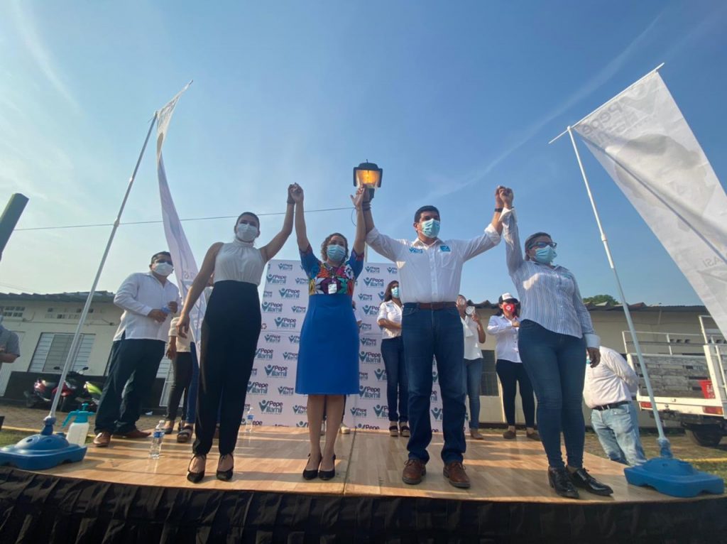En Alianza por Tuxtepec, Pepe Villamil inicia campaña rumbo a la diputación local