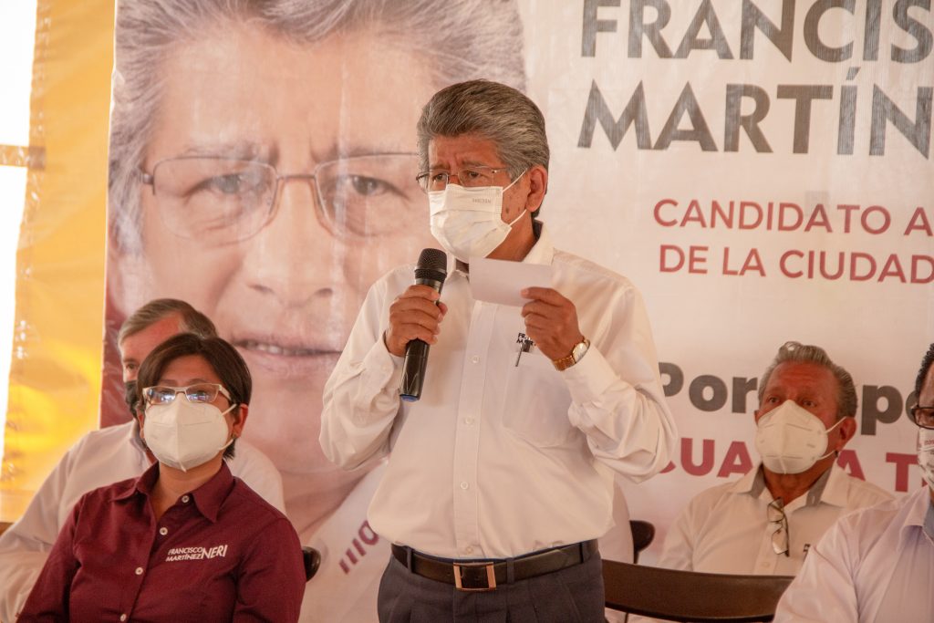 Se necesitan comicios en paz, que participe también la GN para seguridad de los ciudadanos: Francisco Martínez Neri
