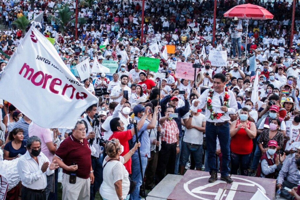“Nada podrá detener la voluntad del pueblo, la 4T va a llegar a Tuxtepec”