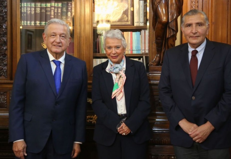 AMLO designó al gobernador de Tabasco, Adán Augusto López como nuevo titular de Segob en lugar de Olga Sánchez Cordero