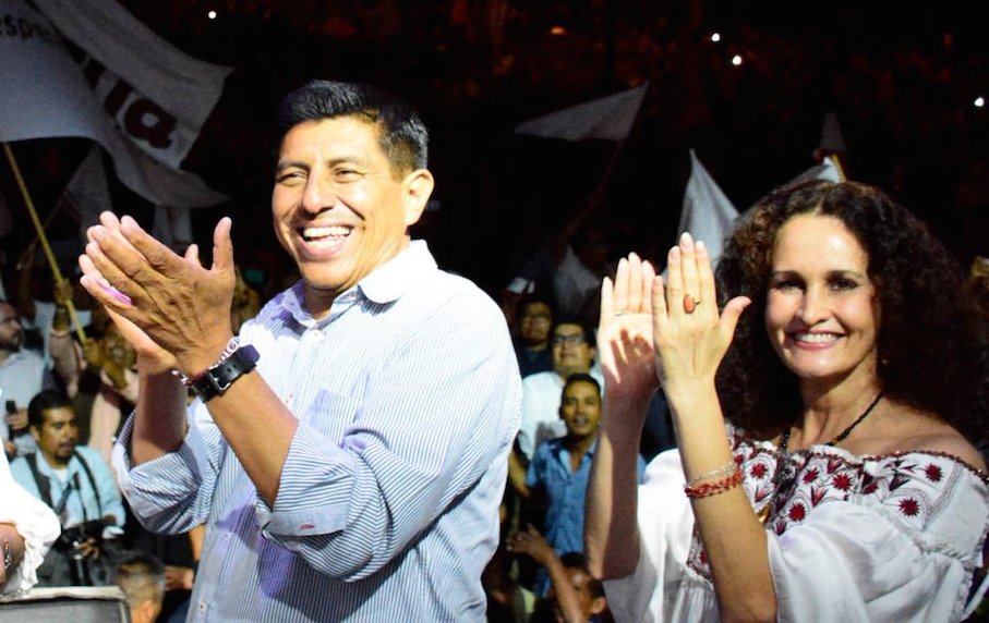 Encuesta nacional pone arriba a Susana Harp, 14 puntos por encima de Salomón Jara como candidata de Morena en Oaxaca