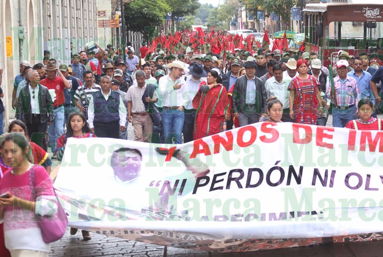 Anuncian marchas en Oaxaca tras 11 años de impunidad en asesinato de Heriberto Pazos, líder del MULT