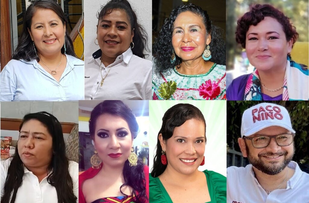 Buscan diputación de Tuxtepec, 7 mujeres y 1 hombre; la mayoría emanados de Morena