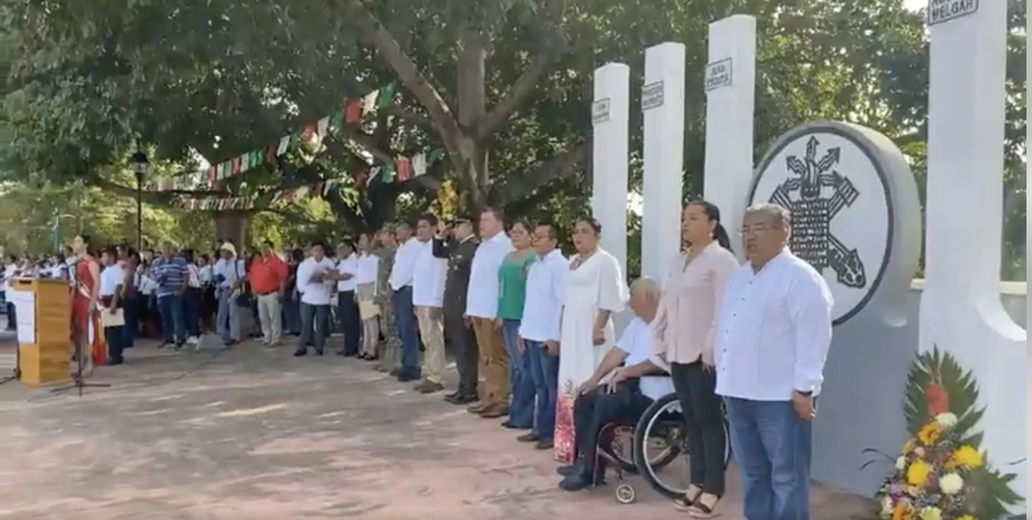Celebran el 177 Aniversario de la Batalla de Chapultepec en Tuxtepe