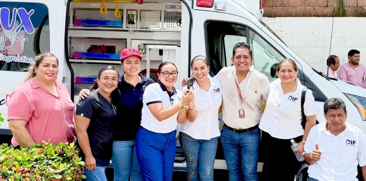 Por gestión de Fernando Huerta, llega  ambulancia de alta tecnología a Tuxtepec