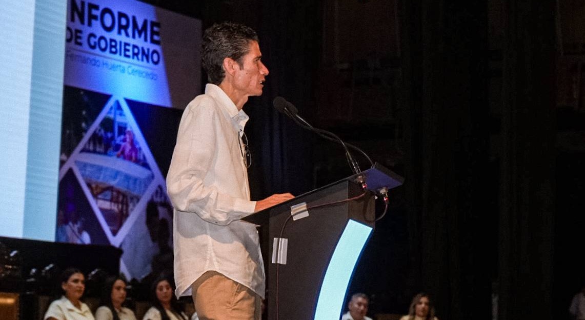 Fernando Huerta, presidente de Tuxtepec rindió buenas cuentas a su pueblo