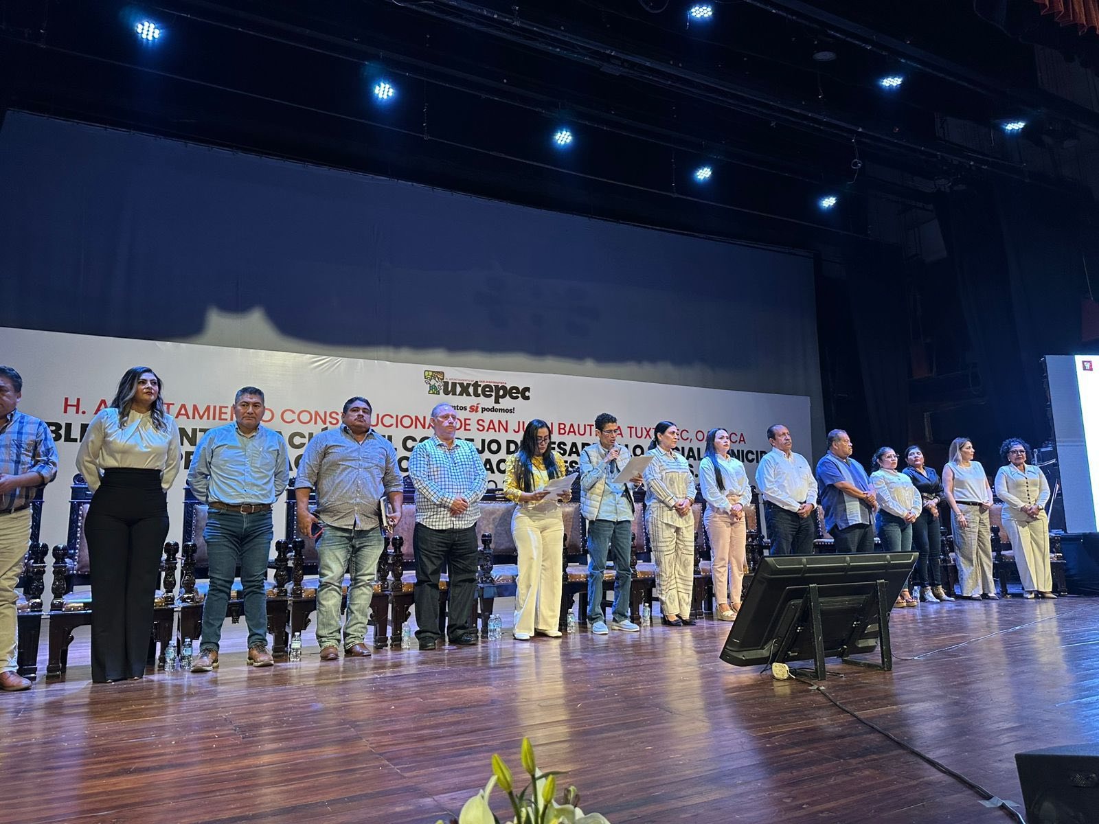 Gobierno de Tuxtepec refuerza acciones en territorio, con obras de desarrollo municipal
