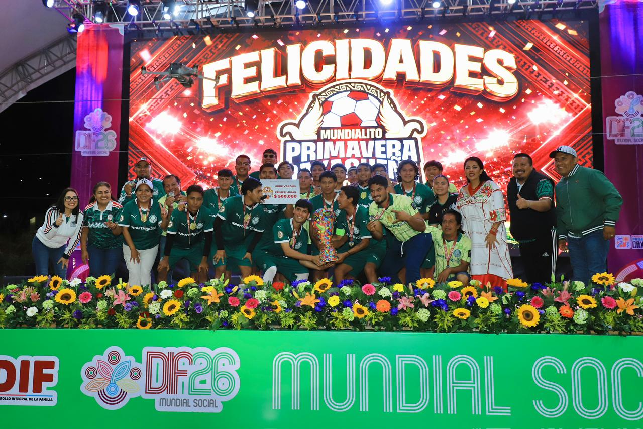 ¡Xoxocotlán conquista el Mundialito Primavera Oaxaqueña!